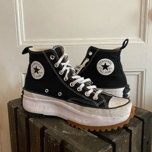 Barely Worn Platform Unisex Run Star Hike Converse